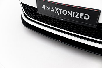 STREET PRO FRONT SPLITTER SUITABLE FOR VW GOLF 7 GTI – MAXTON DESIGN