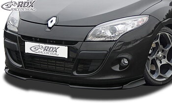FRONT SPOILER VARIO-X RENAULT MEGANE 3 COUPE / CABRIO / CC (-2012) FRONT LIP SPLITTER