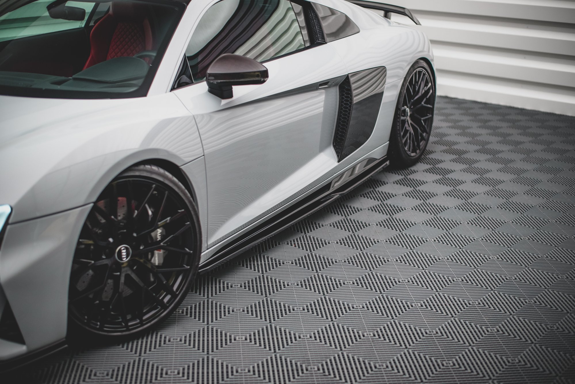 Side Skirts Diffusers V.1 Audi R8 Mk2 Facelift - 2