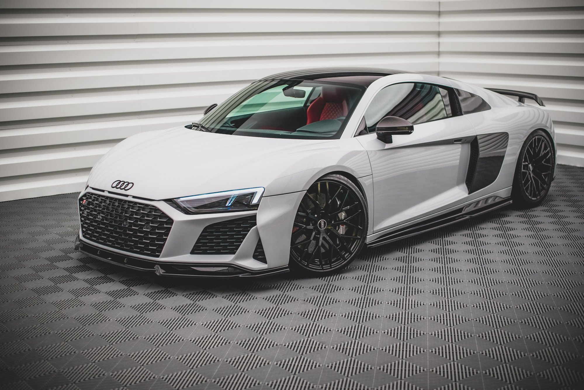 Side Skirts Diffusers V.1 Audi R8 Mk2 Facelift - 5