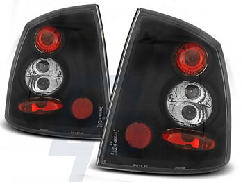 TAILLIGHTS OPEL ASTRA G 09.97-02.04 2D/4D BLACK