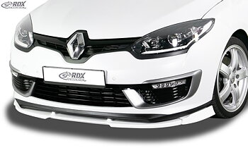 FRONT SPOILER VARIO-X RENAULT MEGANE 3 GT / GT-LINE 2014+ FRONT LIP SPLITTER