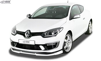FRONT SPOILER VARIO-X RENAULT MEGANE 3 GT / GT-LINE 2014+ FRONT LIP SPLITTER