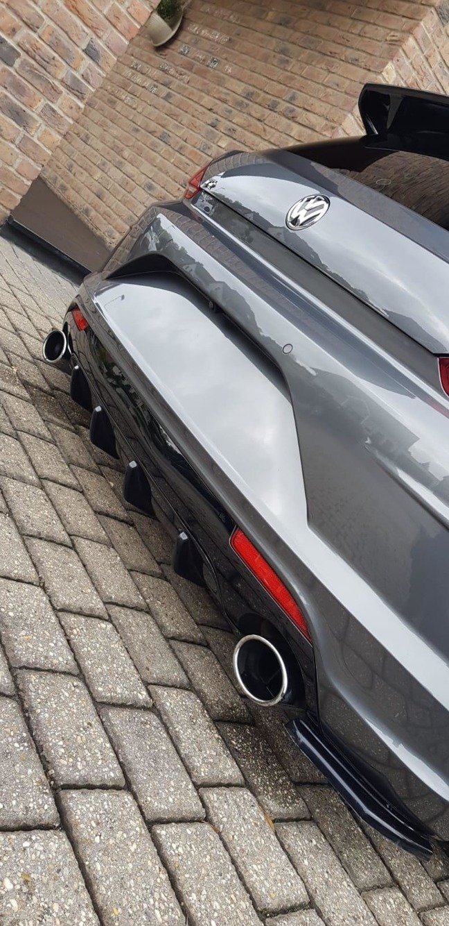 Rear Diffuser VW Scirocco Mk3 R Facelift (2014-2017) - 9