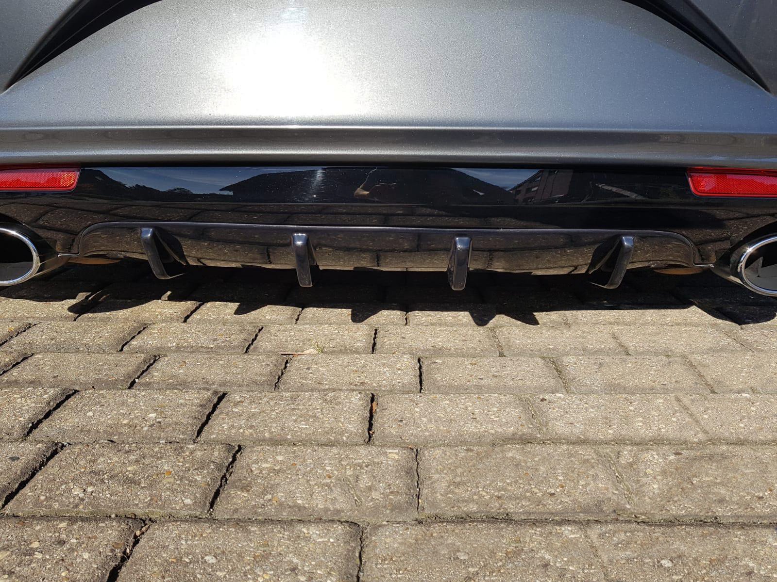 Rear Diffuser VW Scirocco Mk3 R Facelift (2014-2017) - 7