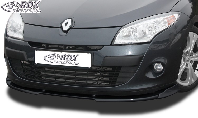 FRONT SPOILER VARIO-X RENAULT MEGANE 3 SEDAN / GRANDTOUR (-2012) FRONT LIP SPLITTER