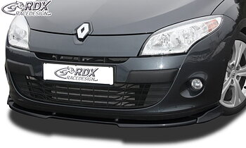 FRONT SPOILER VARIO-X RENAULT MEGANE 3 SEDAN / GRANDTOUR (-2012) FRONT LIP SPLITTER