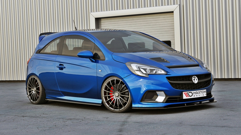 FRONT SPLITTER OPEL CORSA E OPC / VXR - 3