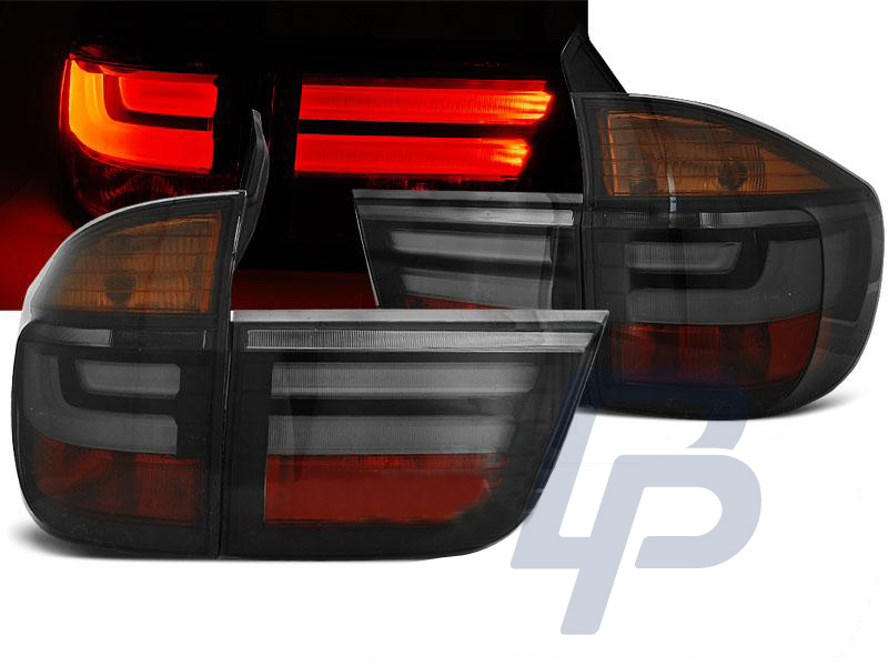 BMW X5 E70  03.07-05.10 SMOKE LED TAILLIGHTS - 4