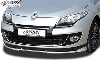 FRONT SPOILER VARIO-X RENAULT MEGANE 3 SEDAN / GRANDTOUR (2012+) FRONT LIP SPLITTER