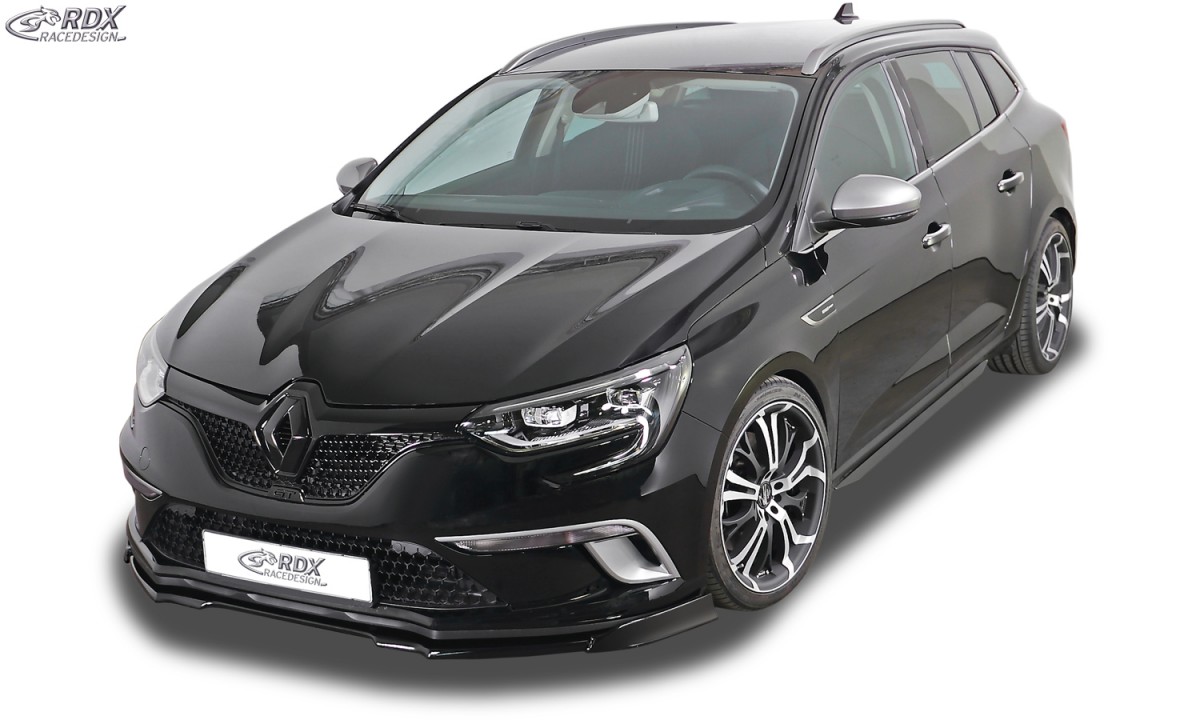 FRONT SPOILER VARIO-X RENAULT MEGANE 4 SEDAN & GRANDTOUR FOR GT & GT-LINE FRONT LIP SPLITTER - 2