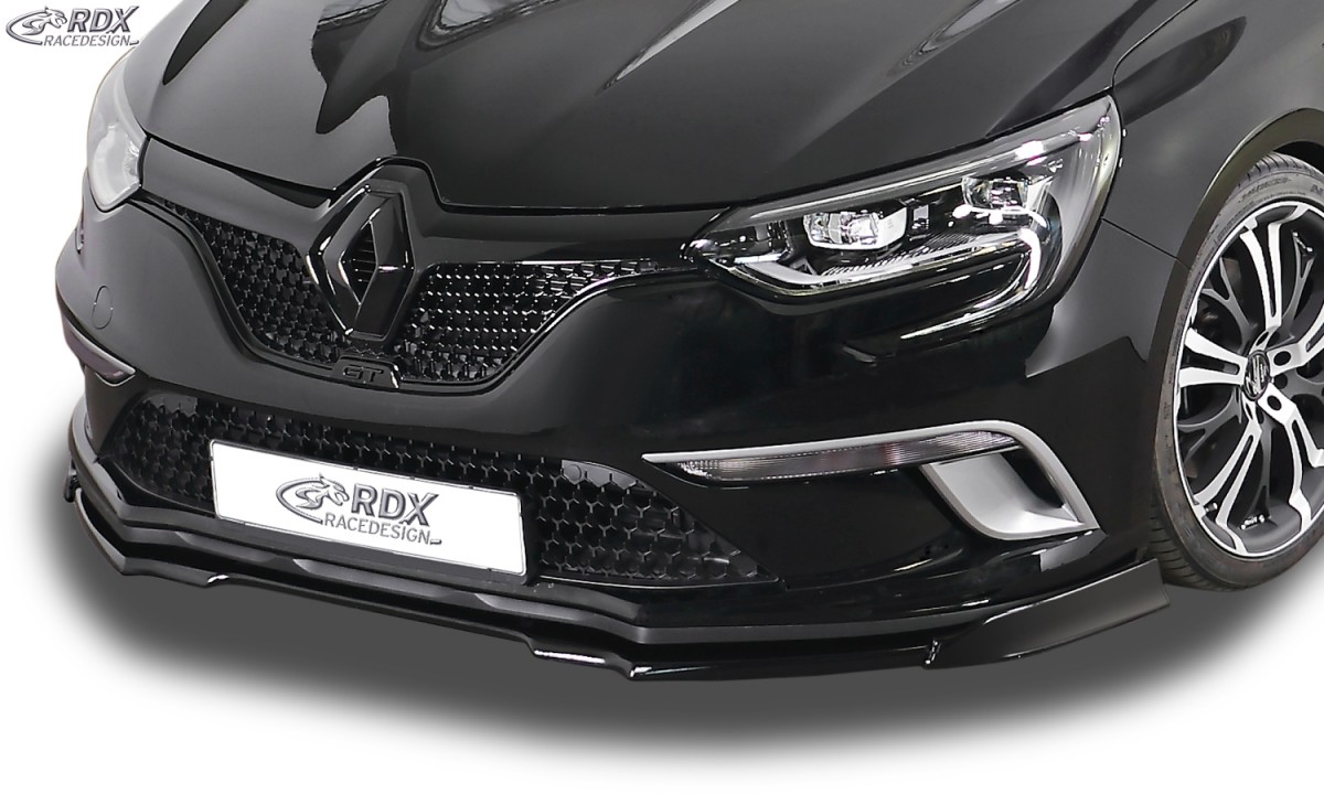FRONT SPOILER VARIO-X RENAULT MEGANE 4 SEDAN & GRANDTOUR FOR GT & GT-LINE FRONT LIP SPLITTER