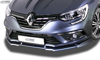 FRONT SPOILER VARIO-X RENAULT MEGANE 4 SEDAN & GRANDTOUR FRONT LIP SPLITTER