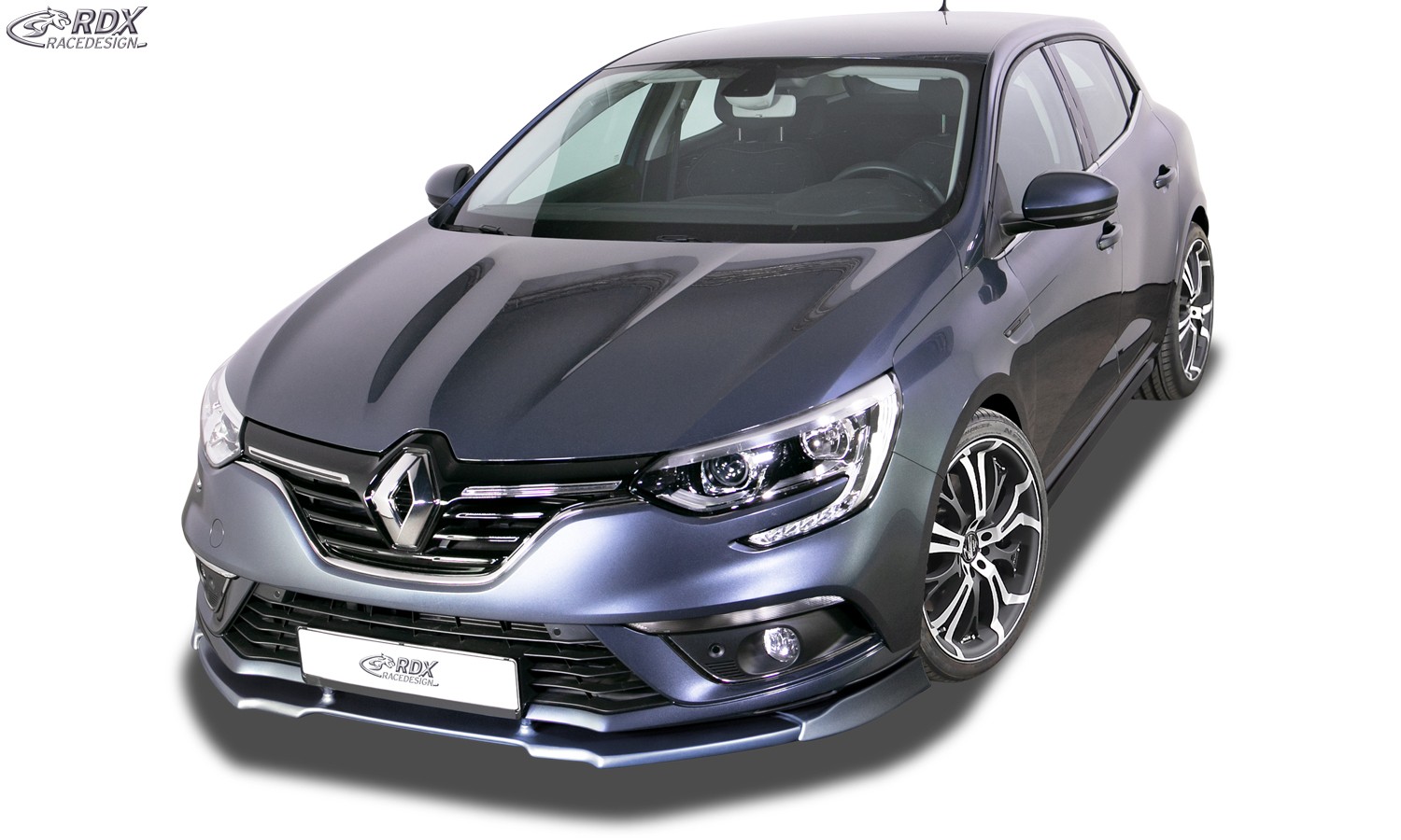 FRONT SPOILER VARIO-X RENAULT MEGANE 4 SEDAN & GRANDTOUR FRONT LIP SPLITTER - 2