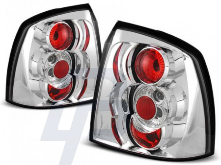 TAILLIGHTS OPEL ASTRA G 09.97-02.04 3D/5D CHROME