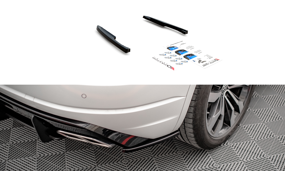 Rear Side Splitters Volkswagen Touareg R-Line Mk3