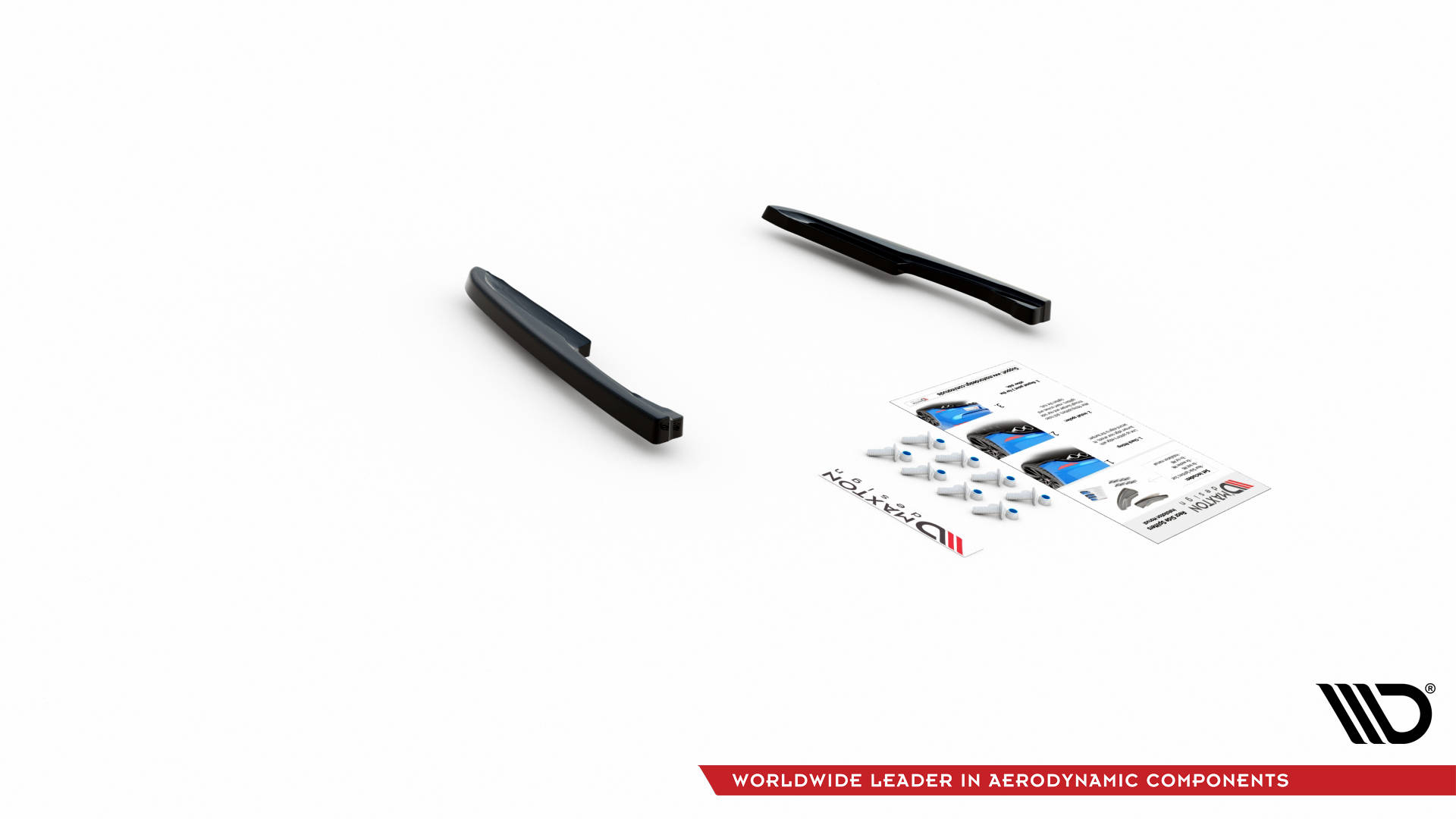 Rear Side Splitters Volkswagen Touareg R-Line Mk3 - 6