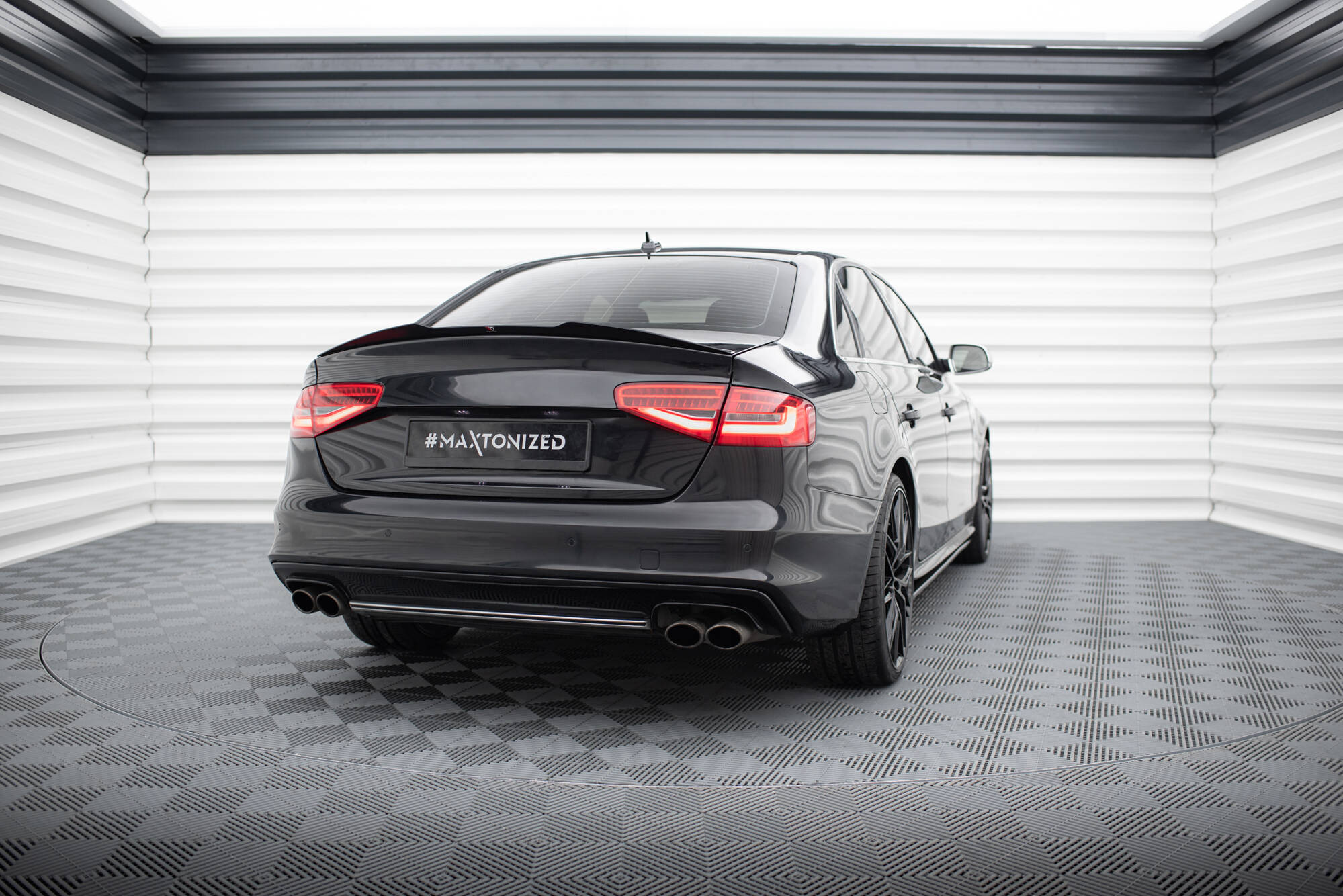 Spoiler CAP Audi S4 B8 Facelift Sedan - 2