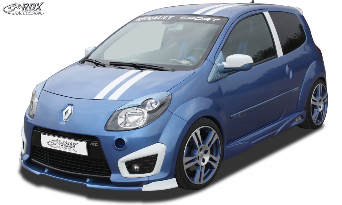 FRONT SPOILER VARIO-X RENAULT TWINGO 2 RS PHASE 1 FRONT LIP SPLITTER - 2