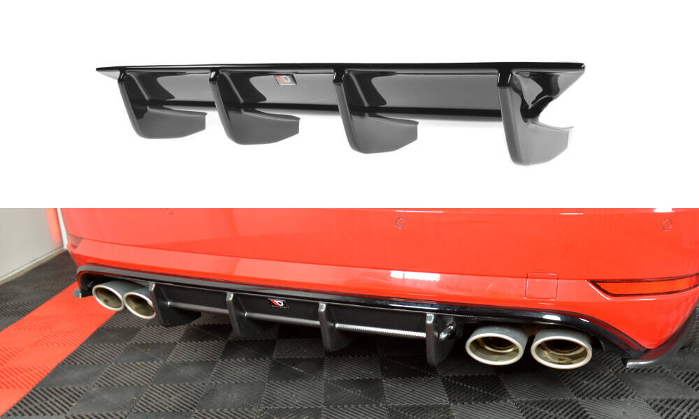 Rear Valance VW Golf 7 R Variant Facelift - 2
