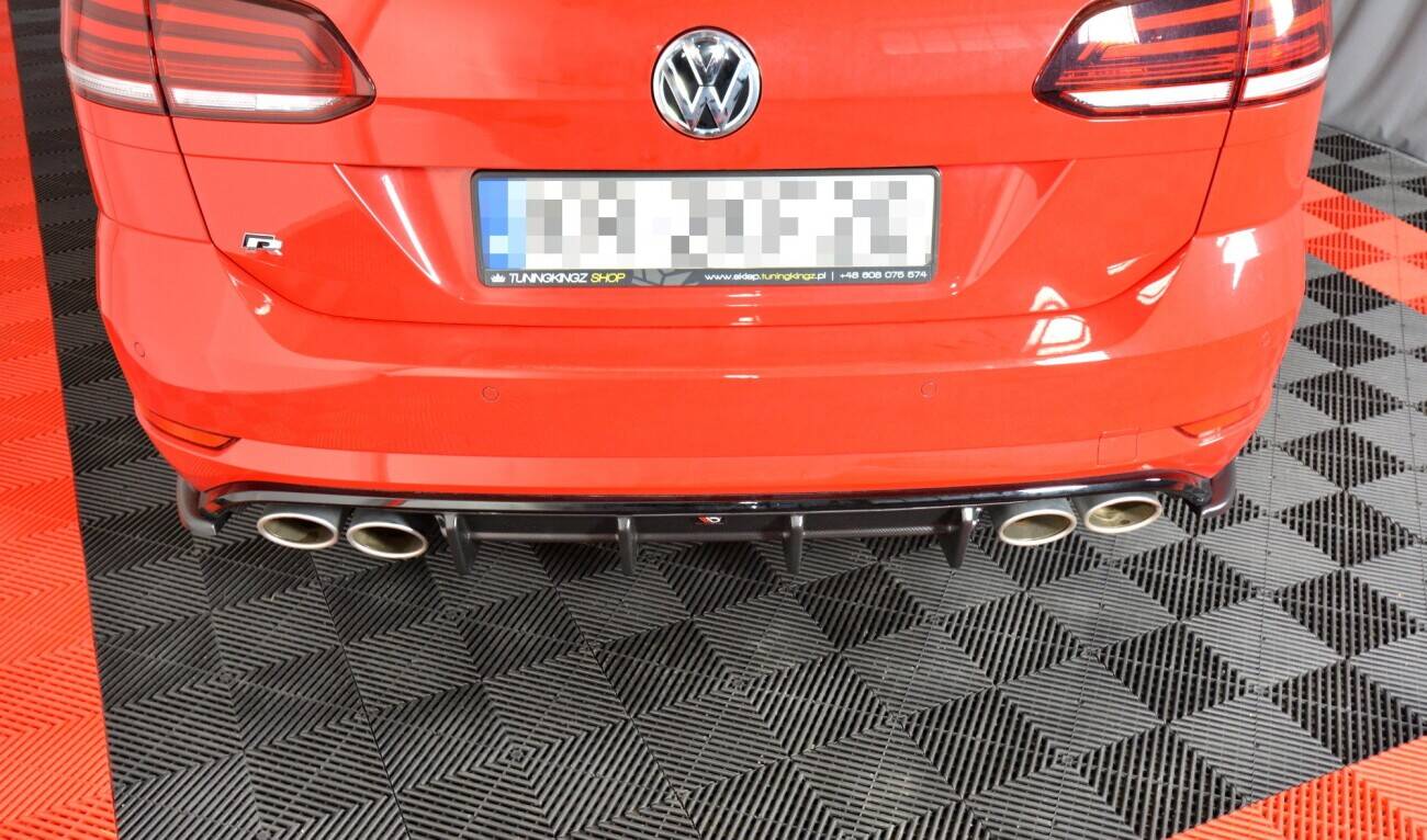 Rear Valance VW Golf 7 R Variant Facelift - 4