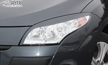 HEADLIGHT COVERS RENAULT MEGANE 3 2008-2013