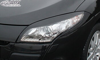 HEADLIGHT COVERS RENAULT MEGANE 3 2008-2013