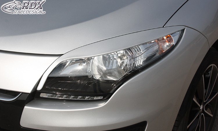 HEADLIGHT COVERS RENAULT MEGANE 3 2008-2013 - 3