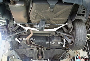 PEUGEOT 407 04-10 2.0 ULTRARACING 4-POINT REAR LOWER BRACE