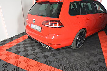 Rear Side Splitters V.1 VW Golf 7 R Variant Facelift