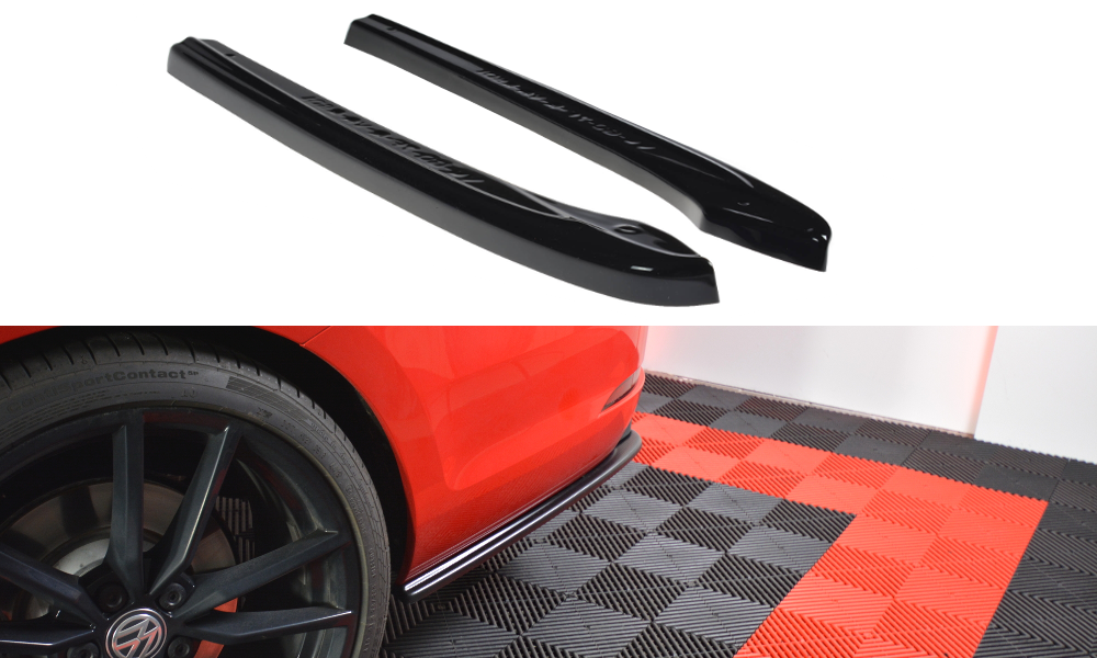 Rear Side Splitters V.1 VW Golf 7 R Variant Facelift