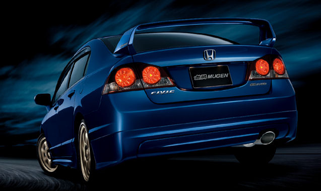 HONDA CIVIC 4D/HYBRID 05-08 MUGEN LOOK ABS BODYKIT [SIX] - 5