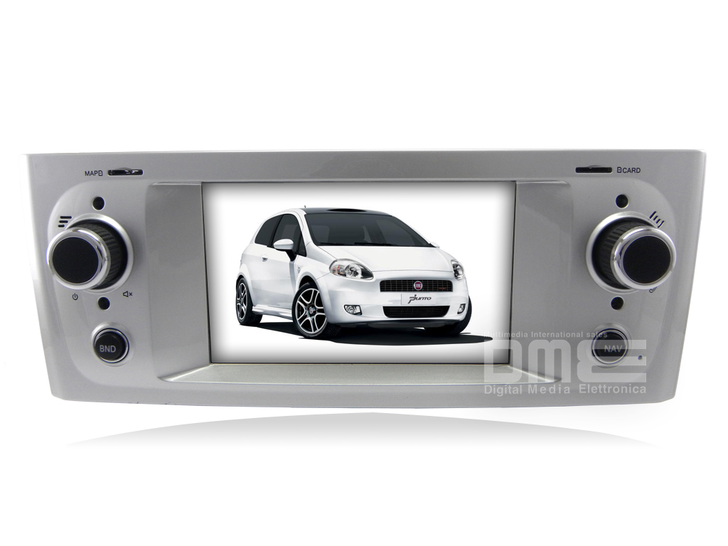 5" FIAT GRANDE PUNTO MODELLANPASSAD ANDROID HUVUDENHET - 7