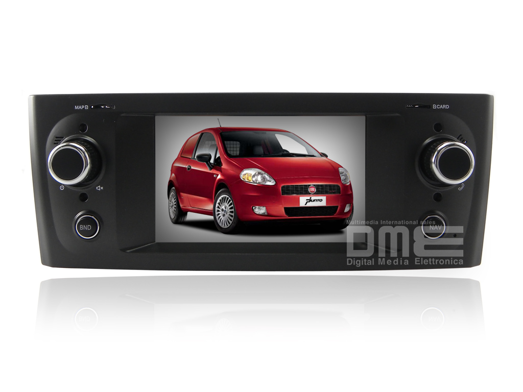 5" FIAT GRANDE PUNTO MODELLANPASSAD ANDROID HUVUDENHET