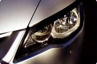 HONDA CIVIC 4D/HYBRID 06+ ABS EYEBROWS [SIX]