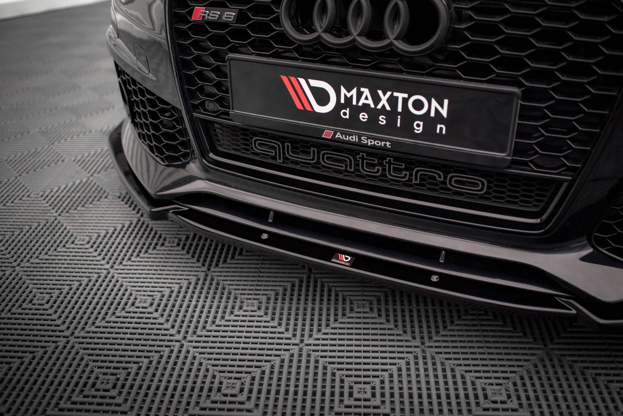 Front Splitter Audi A6 RS6 Look C7 (2011-2017) - 4