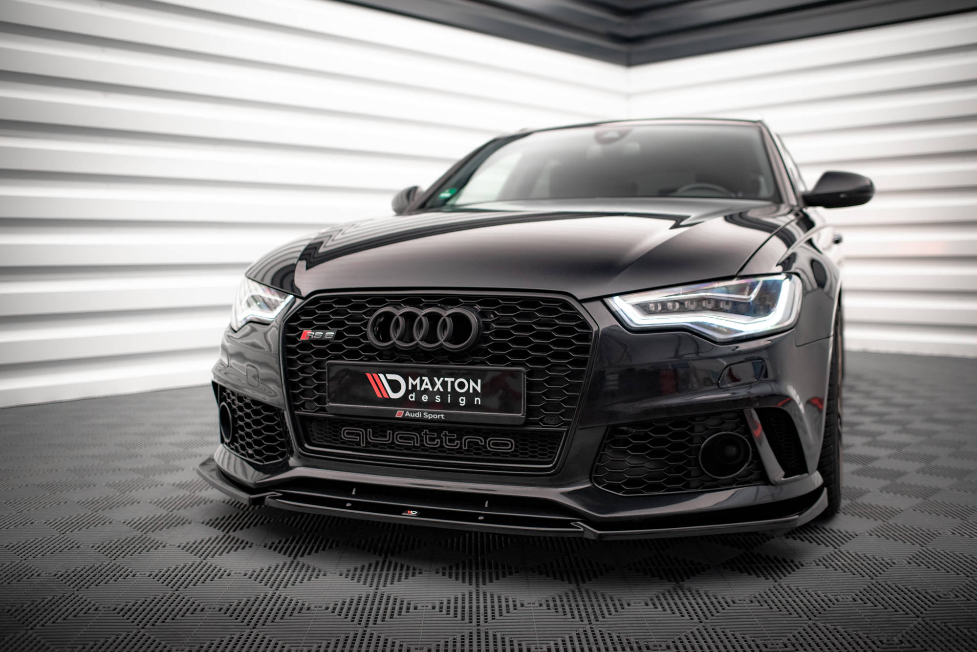 Front Splitter Audi A6 RS6 Look C7 (2011-2017) - 2