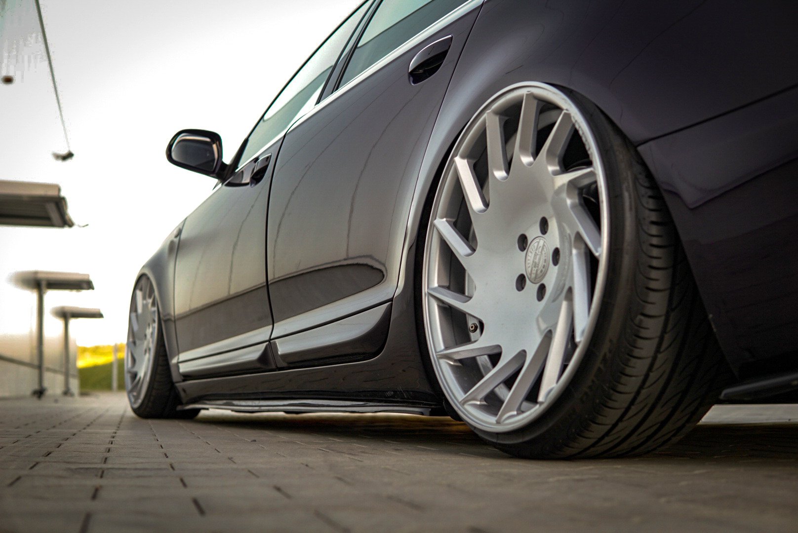 Side Skirt Diffusers Audi A6 S-line C6/ C6 FL (2004-2011) - 8