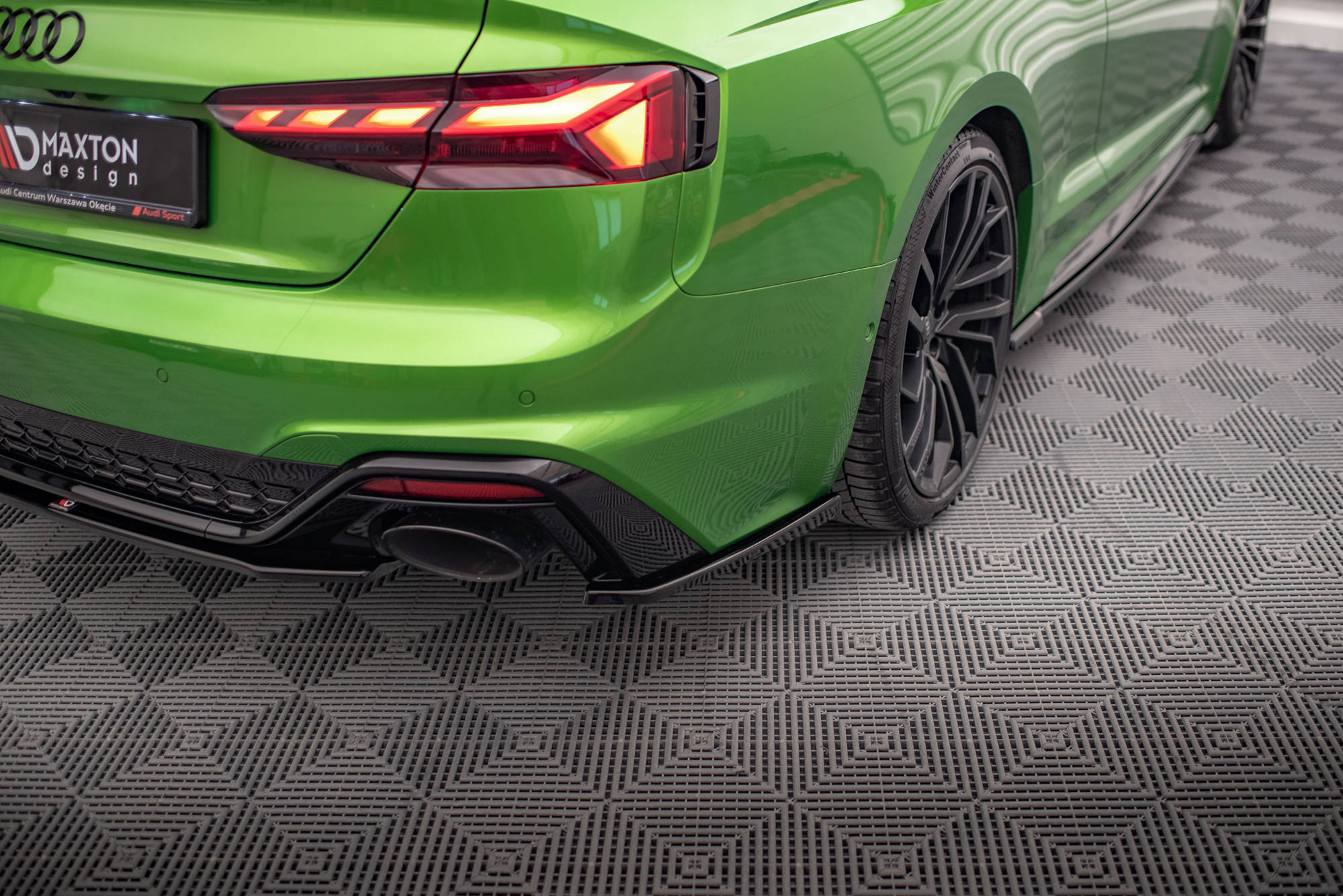 Rear Side Splitters Audi RS5 F5 Facelift - 2