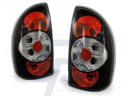 TAILLIGHTS OPEL CORSA B 02.93-10.00 5D BLACK