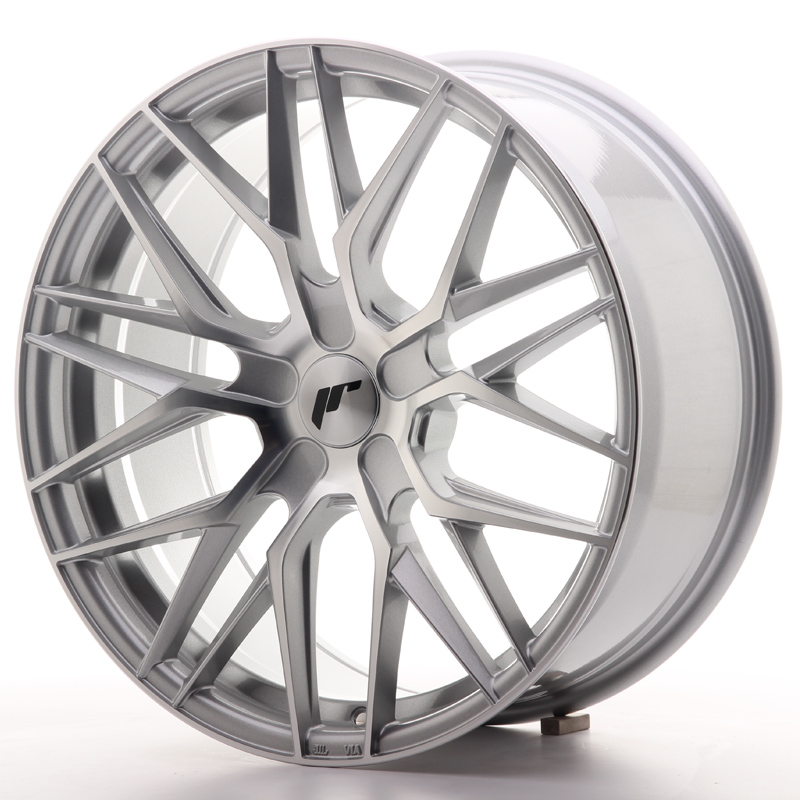 JAPAN RACING JR28 19X8,5 ET35-40 5H BLANK SILVER M