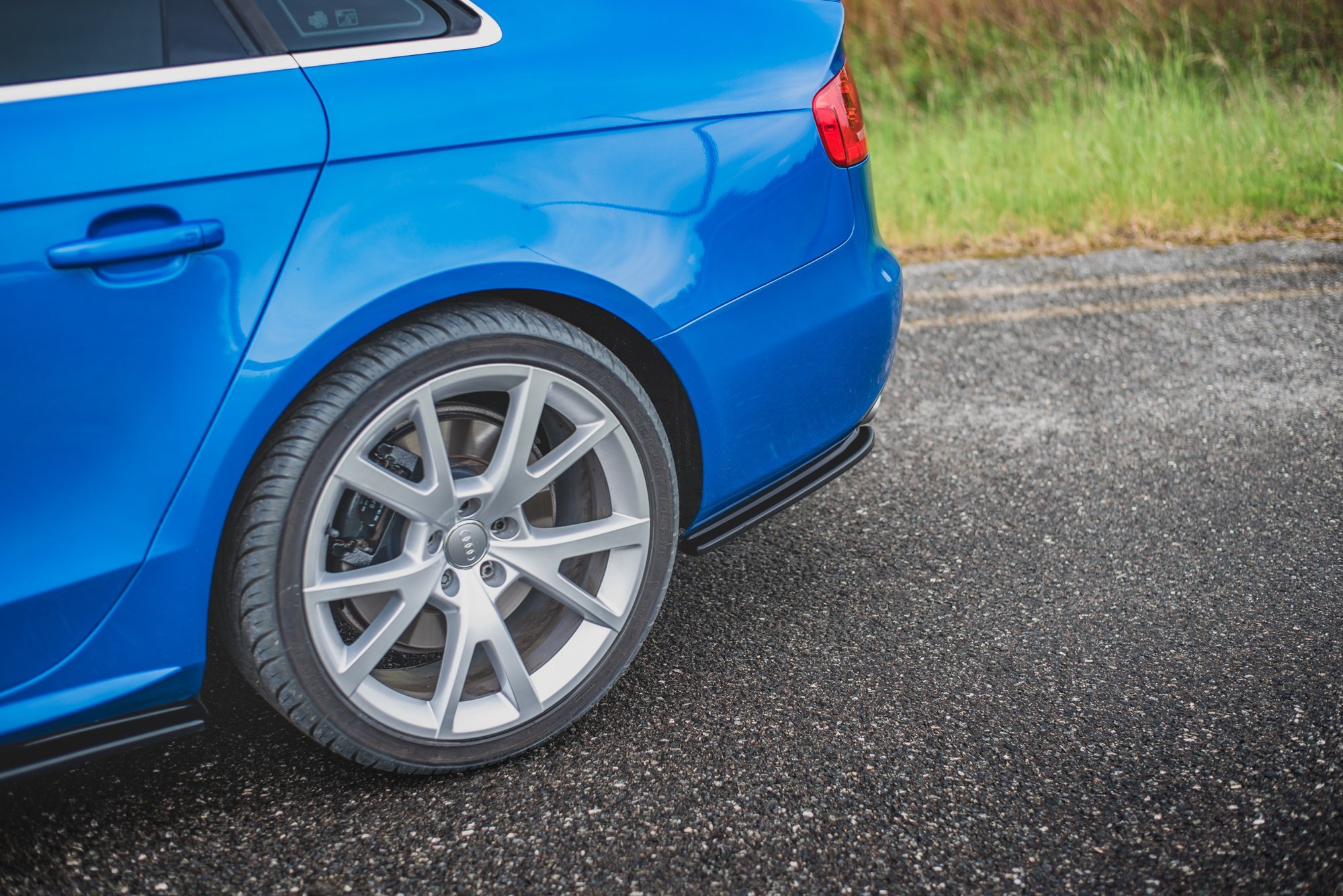 Rear Side Splitters Audi S4 / A4 S-Line B8 Sedan - 4