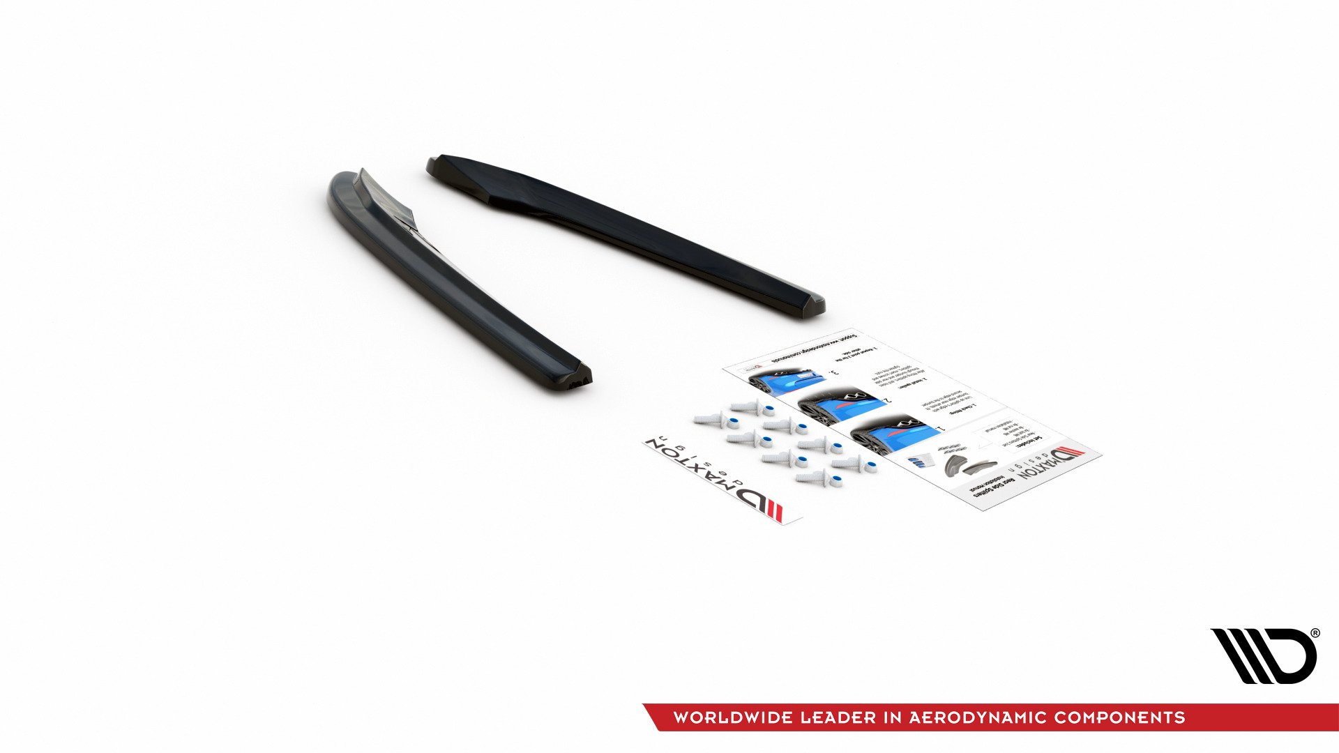 Rear Side Splitters Audi S4 / A4 S-Line B8 Sedan - 7