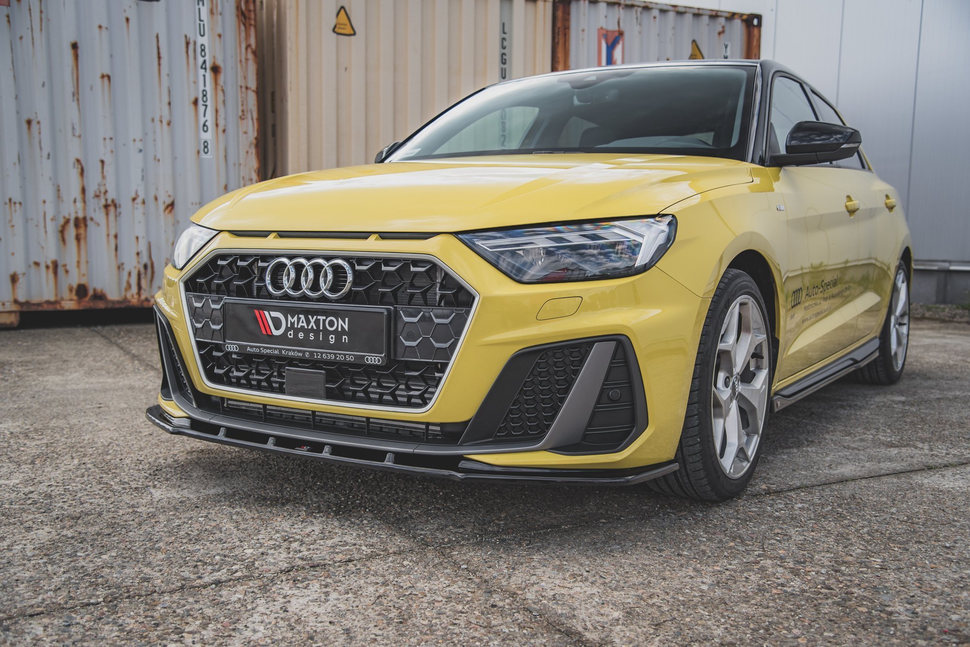 Front Splitter V.1 Audi A1 S-Line GB (2018-) - 4