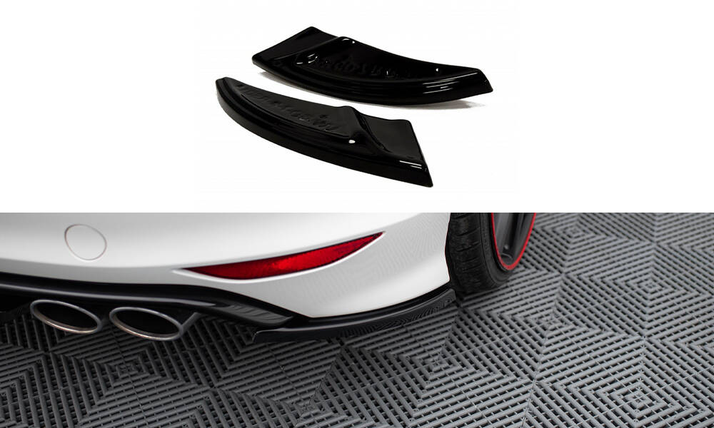 Rear Side Splitters V.1 VW Golf R / R-Line Mk7