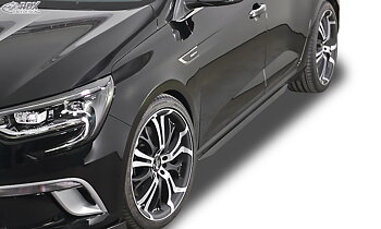 SIDESKIRTS  RENAULT MEGANE 4 SEDAN & GRANDTOUR "SLIM"
