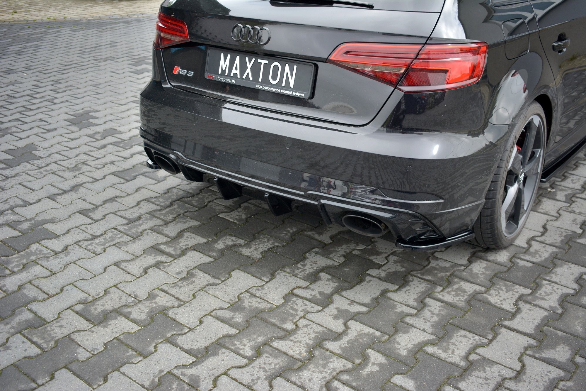 Rear Valance Audi RS3 8V FL Sportback (2017-20) - 3
