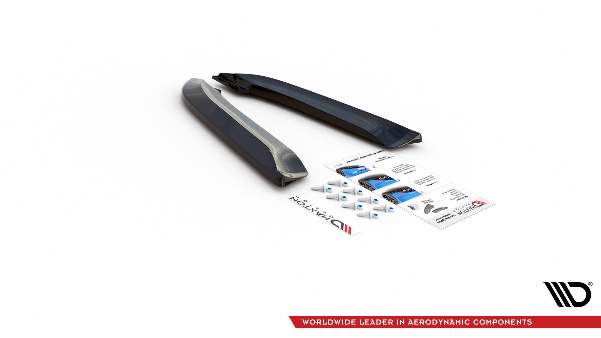 Rear Side Splitters V.1 Audi RS4 Sedan B7 - 9
