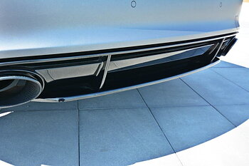 Central Rear Splitter Audi RS7 C7 Facelift (2014-2017)