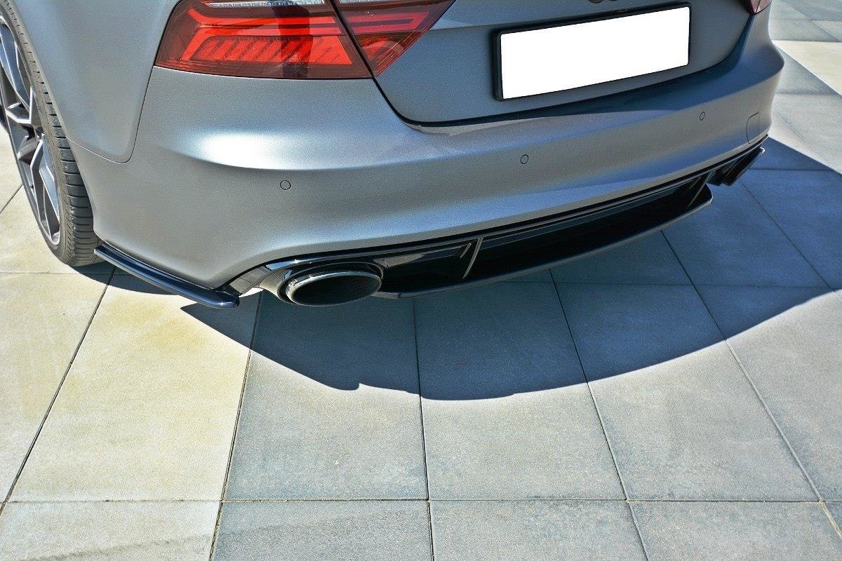 Central Rear Splitter Audi RS7 C7 Facelift (2014-2017) - 3